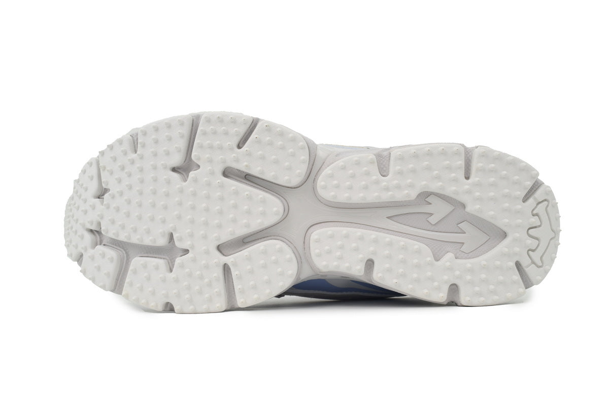 Off-White Be Right Back Blue Gray Mesh Sneakers