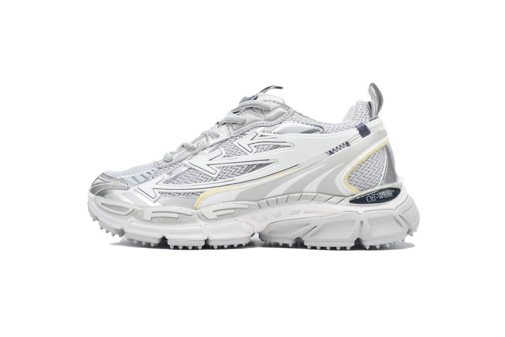 Off-White Be Right Back Grey Silver Sneakers