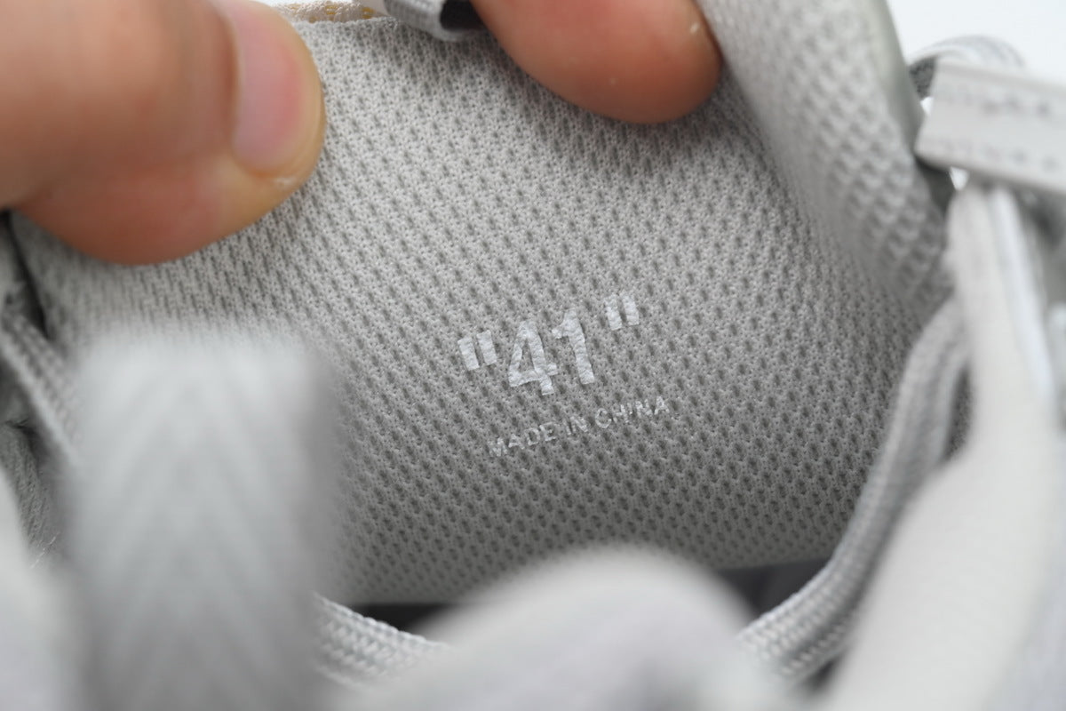 Off-White Be Right Back Grey Silver Sneakers