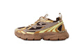 Off-White Be Right Back Brown Cream Mesh Sneakers