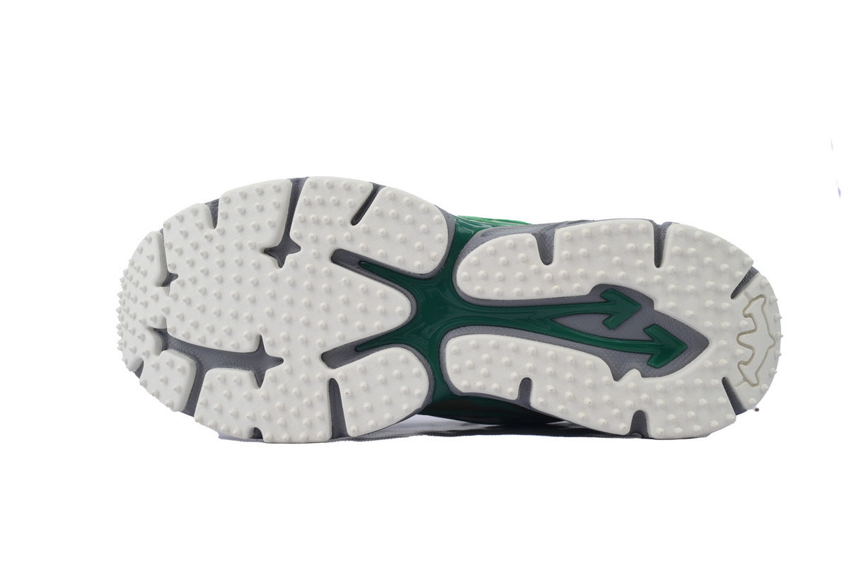 Off-White Be Right Back Silver Green Sneakers