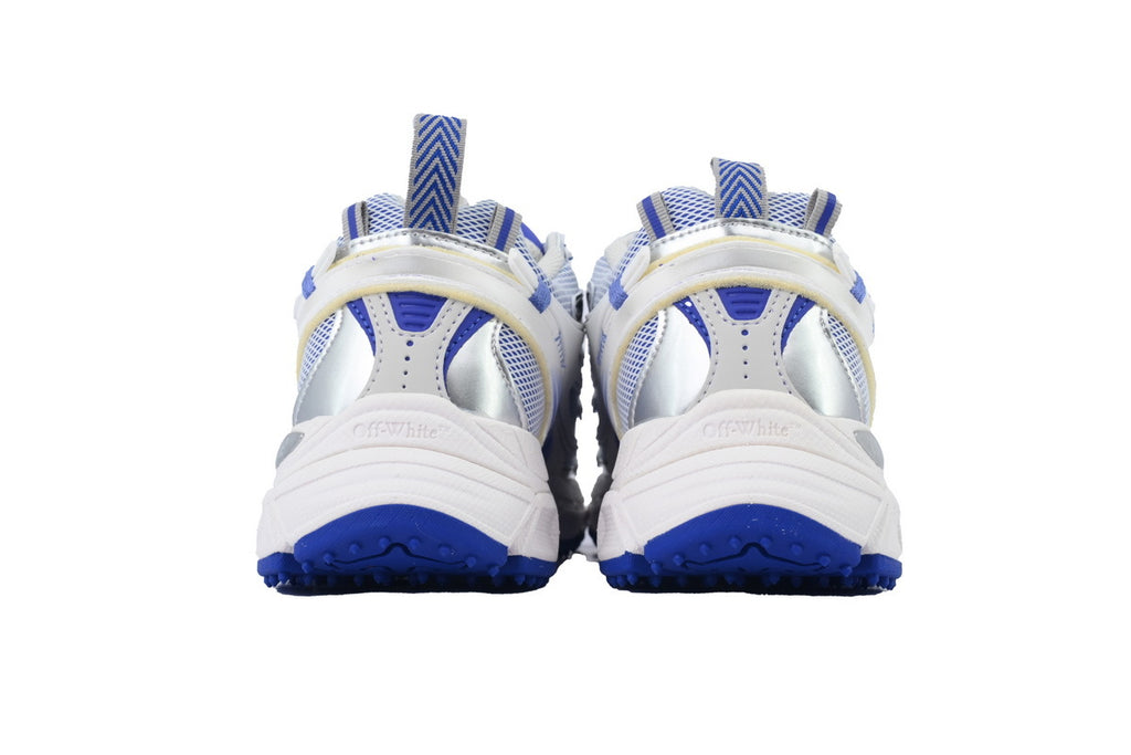 Off-White Be Right Back Blue White Mesh Sneakers