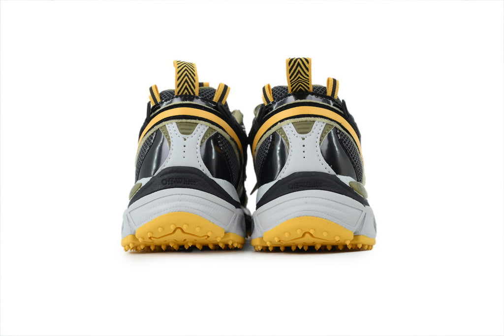 Off-White Be Right Back Black Ocher Yellow Sneakers