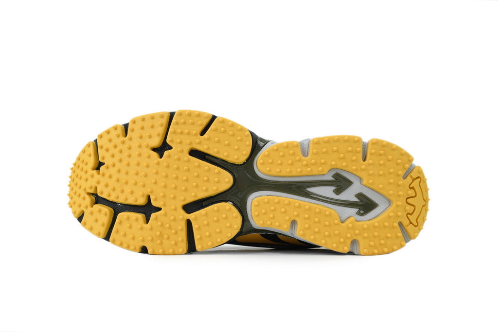 Off-White Be Right Back Black Ocher Yellow Sneakers