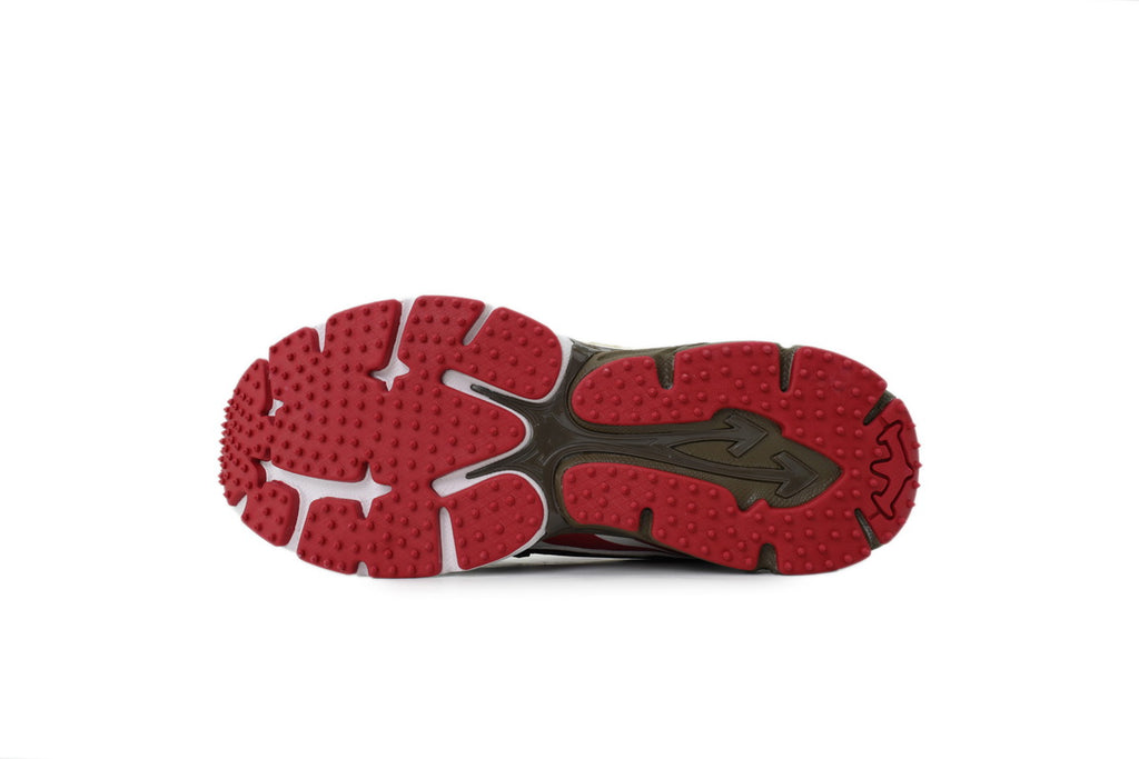 Off-White Be Right Back Red Mesh Sneakers