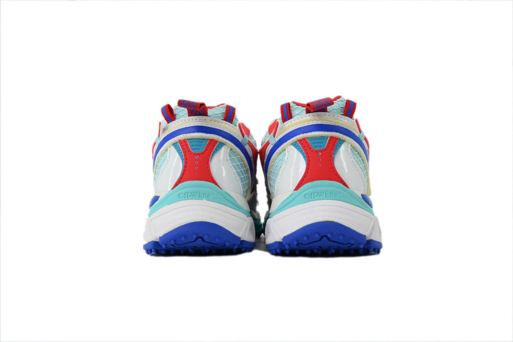 Off-White Be Right Back Fishnet Light Blue Sneakers