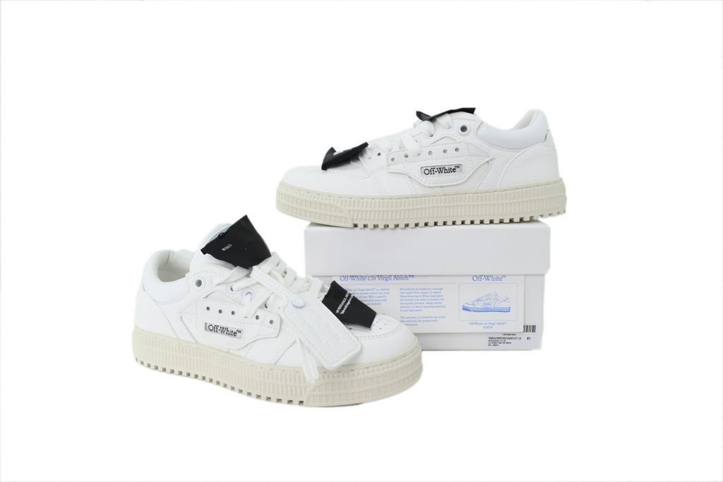 Off-White 3.0 Off-Court Low Sneakers – White/Black