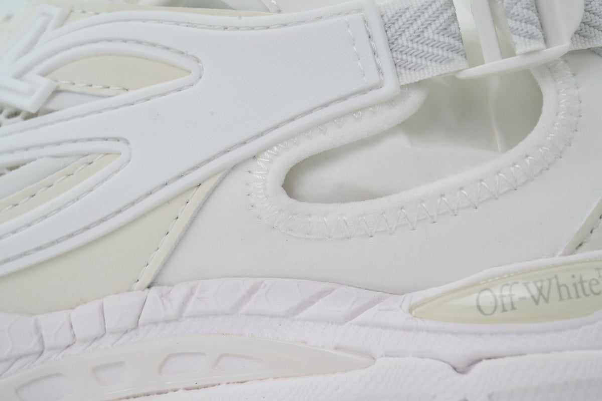 Off-White Be Right Back Open White Sneakers
