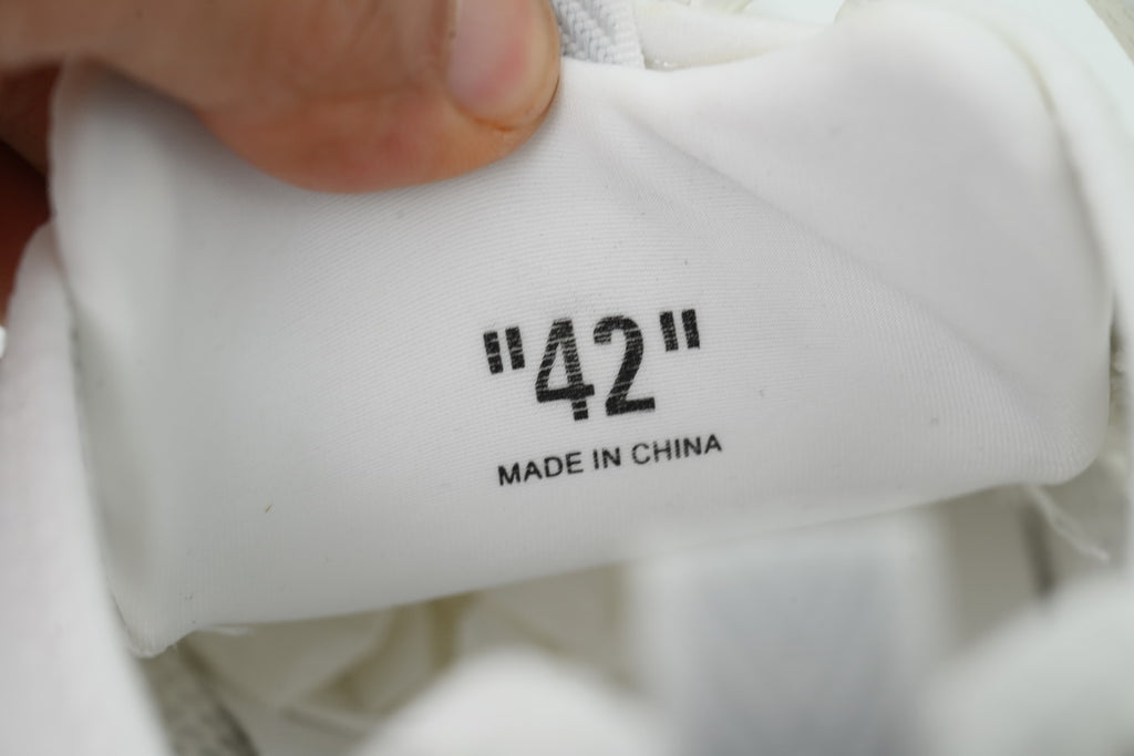 Off-White Be Right Back Open White Sneakers