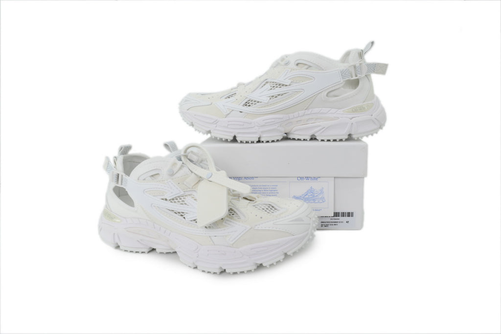 Off-White Be Right Back Open White Sneakers