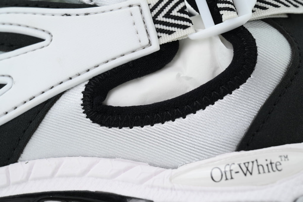 Off-White Be Right Back Black Gray Sneakers