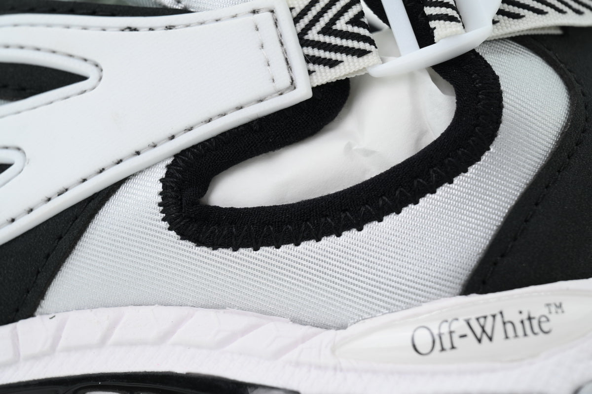 Off-White Be Right Back Black Gray Sneakers