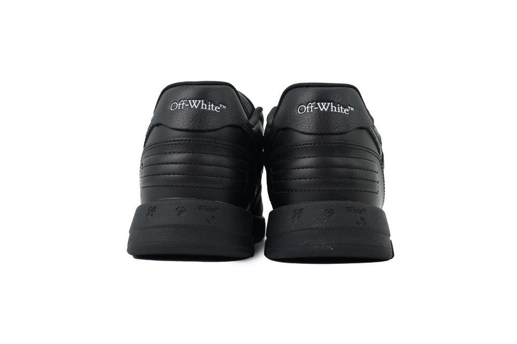 Off-White Out of Office Low Triple Black Leather Sneakers