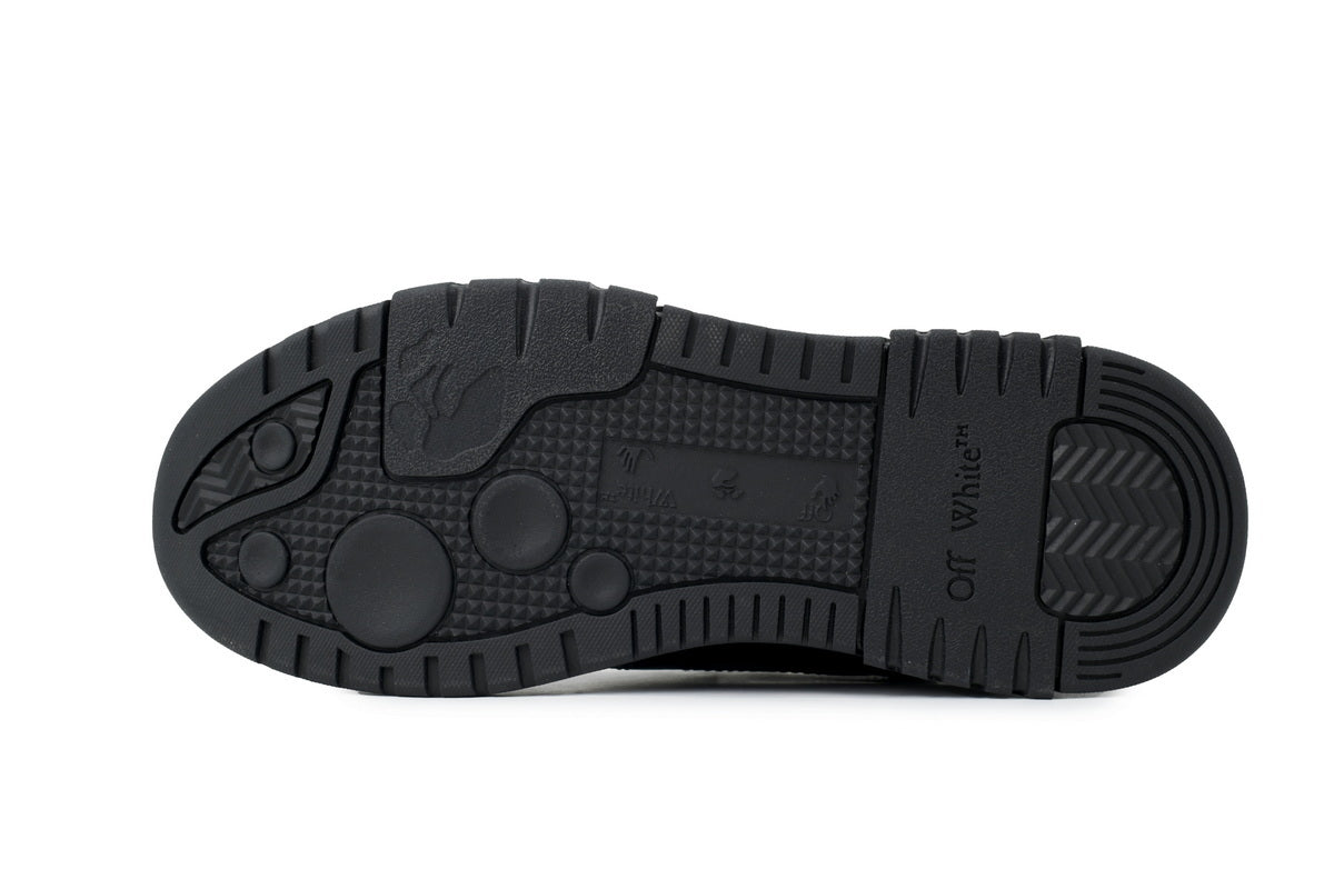 Off-White Out of Office Low Triple Black Leather Sneakers