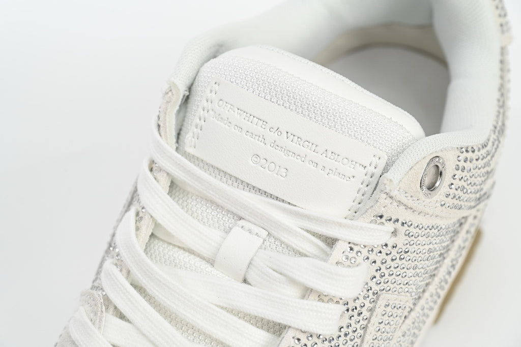 Off-White Out Of Office Low-Top Sneakers Blue Silver White