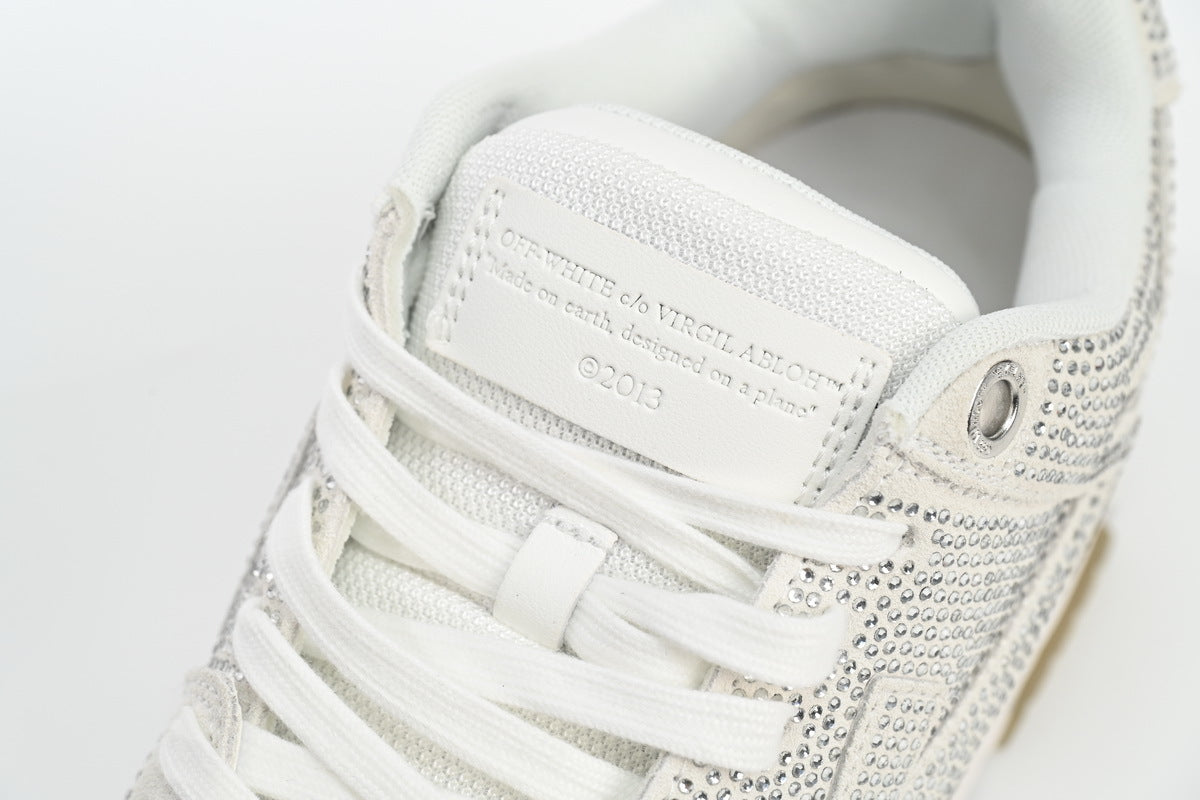 Off-White Out Of Office Low-Top Sneakers Blue Silver White