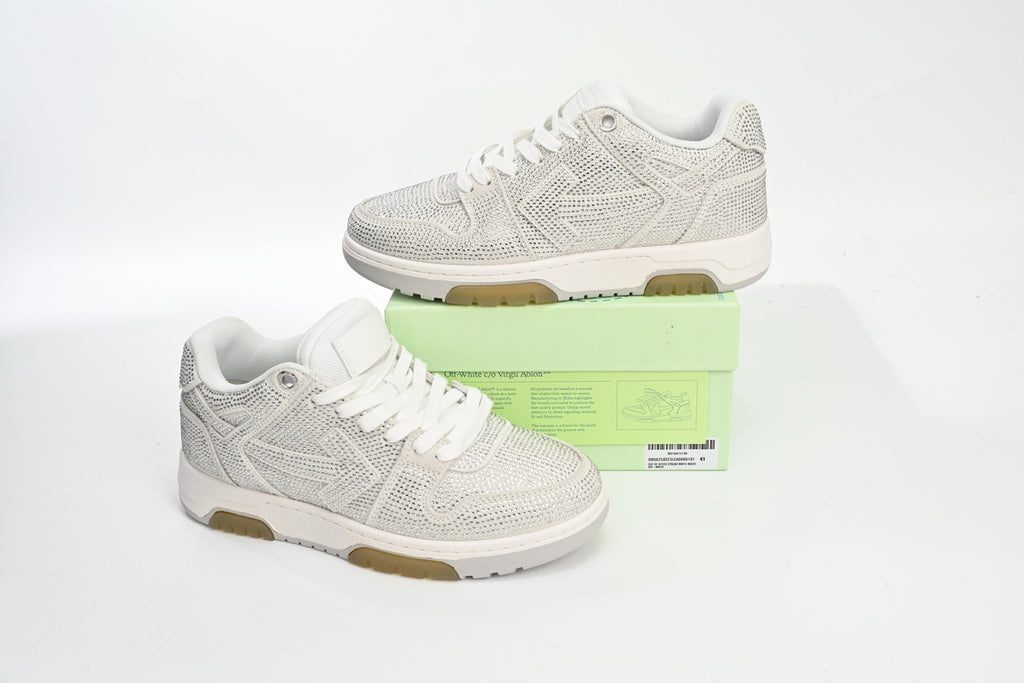 Off-White Out Of Office Low-Top Sneakers Blue Silver White