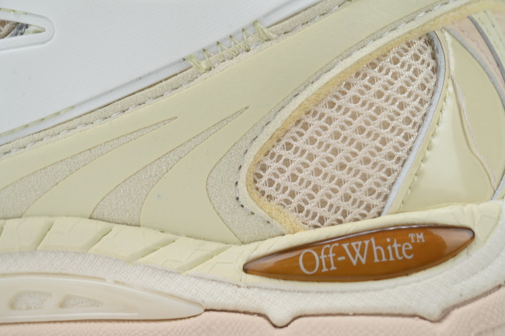 Off-White Out Of Light Pink Brown Sneakers