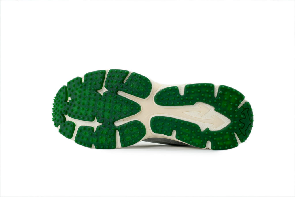 Off-White Be Right Back Dark Green Print Sneakers