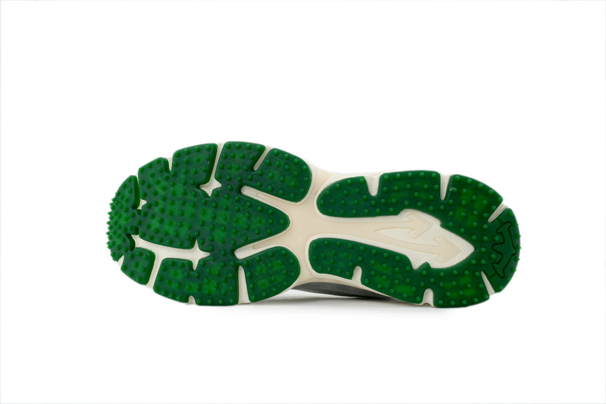 Off-White Be Right Back Dark Green Print Sneakers