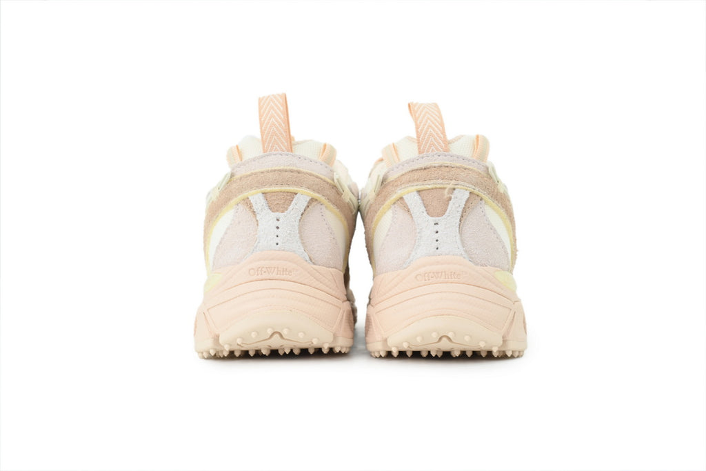 Off-White Be Right Back Caramel Nude Suede Sneakers