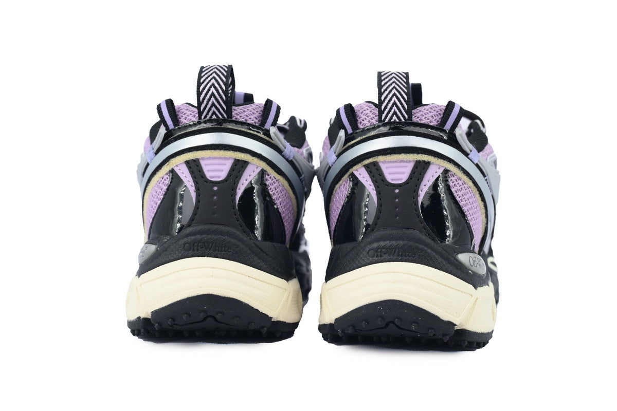 Off-White Be Right Back Light Purple Silver Grey Sneakers