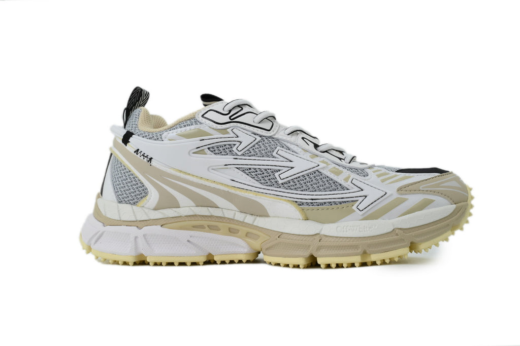 Off-White Be Right Back Light Grey Caramel Sneakers