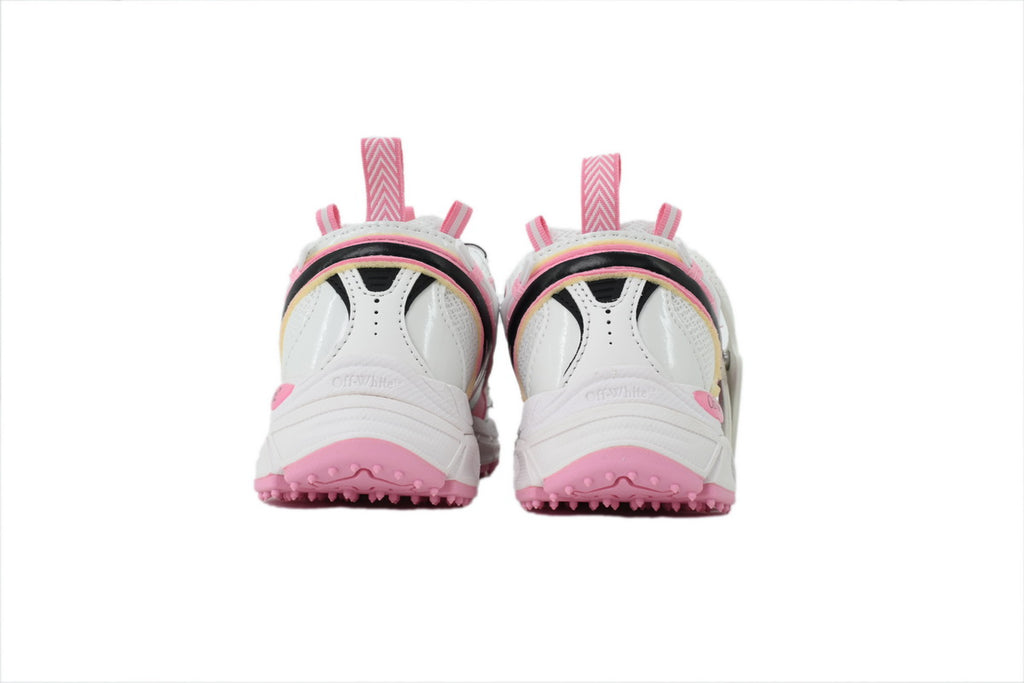 Off-White White Pink Runner Sneakers
