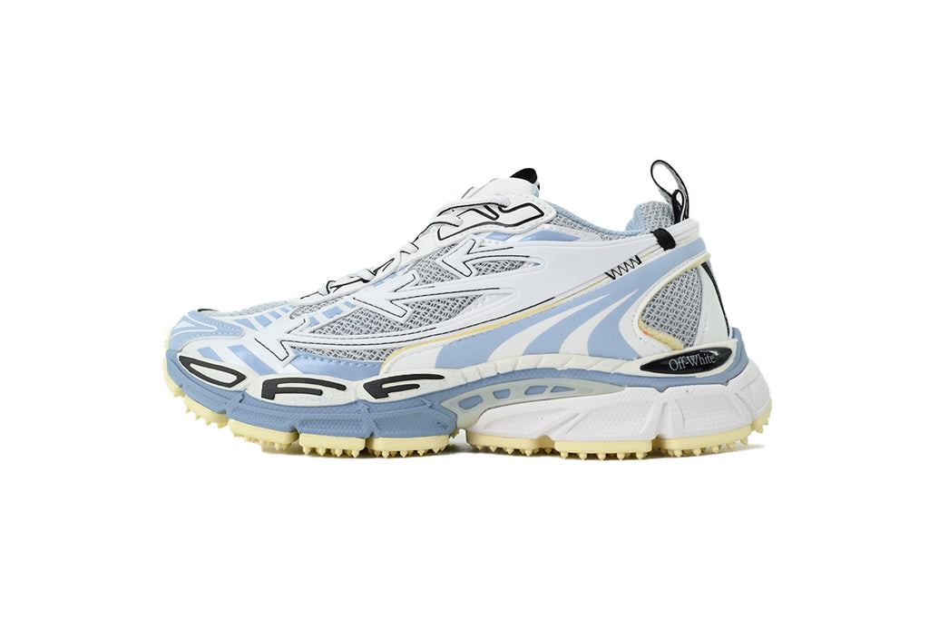 Off-White Be Right Back Light Grey Teal Sneakers
