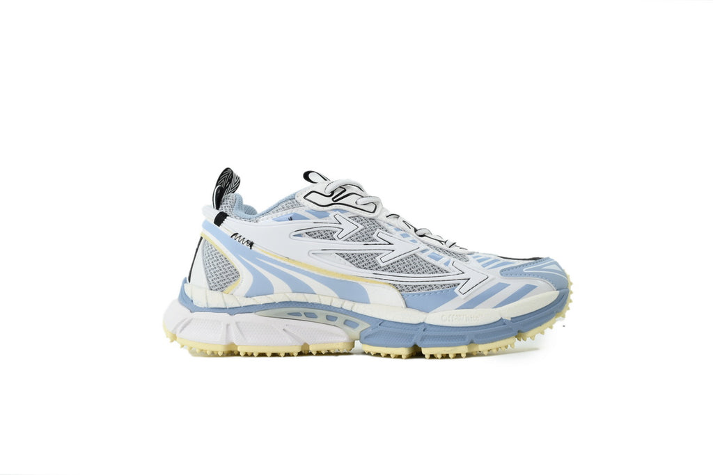 Off-White Be Right Back Light Grey Teal Sneakers