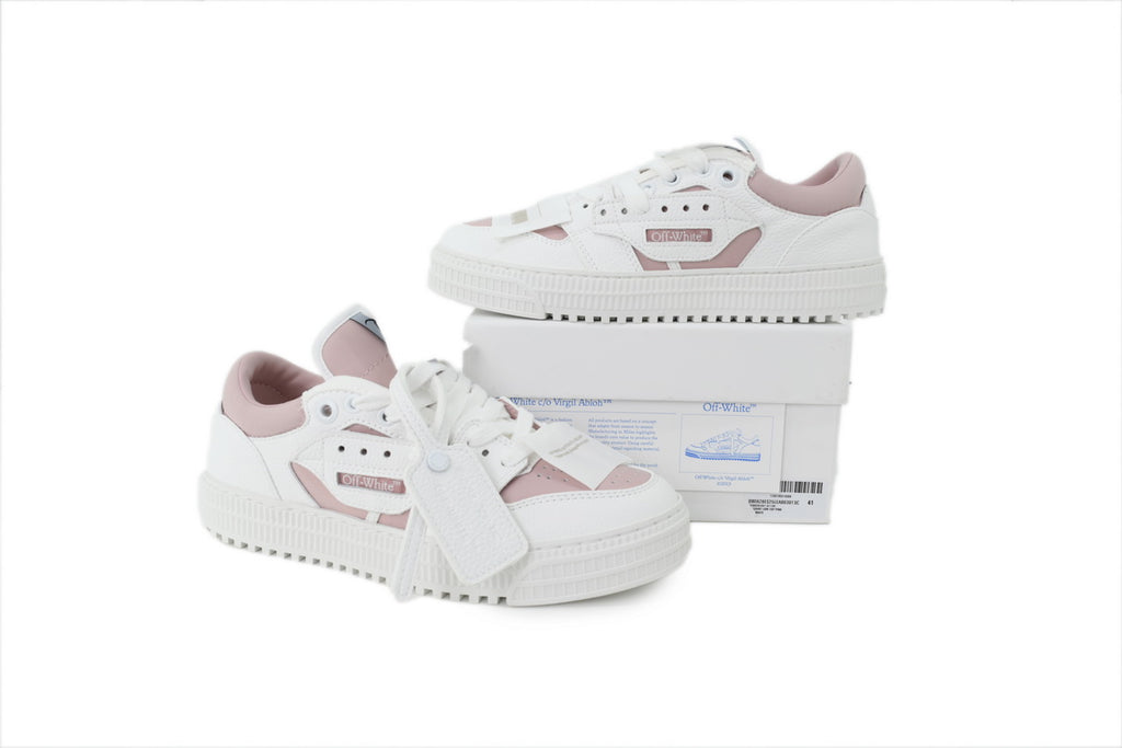 Off-White 3.0 Off-Court Low Sneakers – Pinkish White