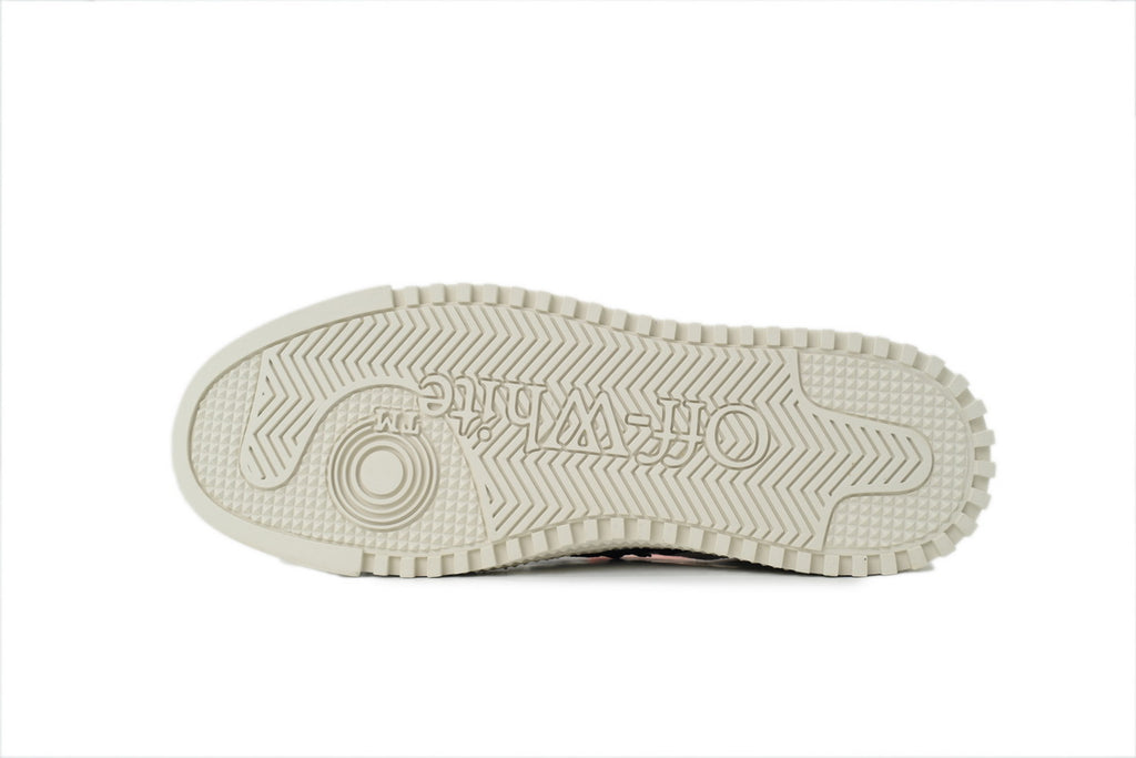 Off-White 3.0 Off-Court Low Sneakers – White/Orange Leather