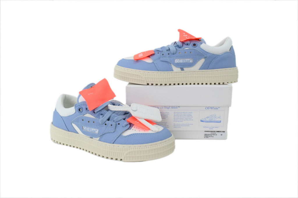 Off-White 3.0 Off-Court Low Sneakers – Blue/White