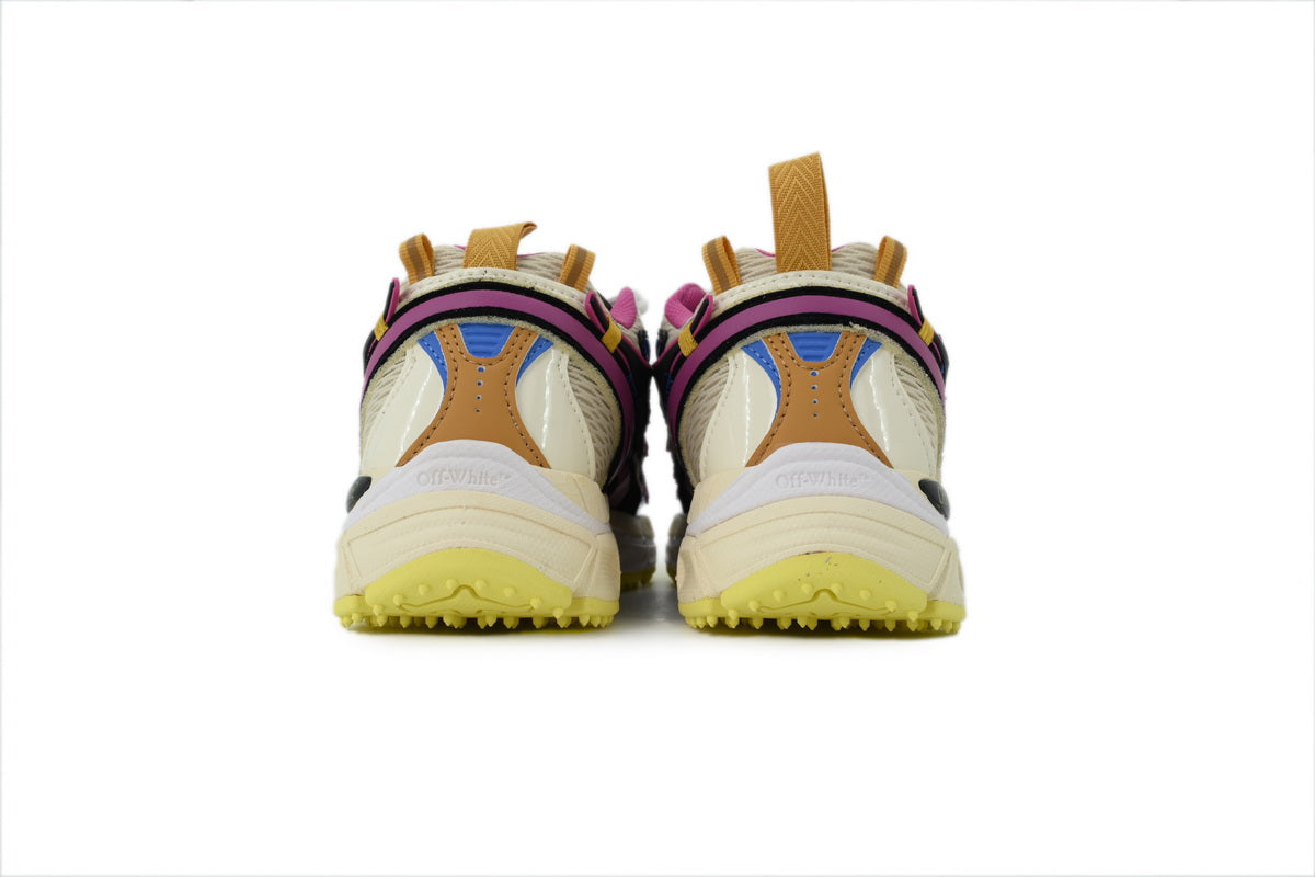 Off-White Be Right Back White Pink Mesh Sneakers