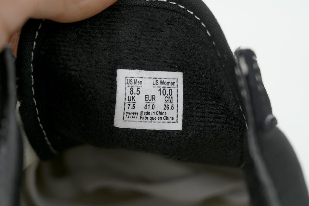 Vans Old Skool Black White Low-Top Sneakers