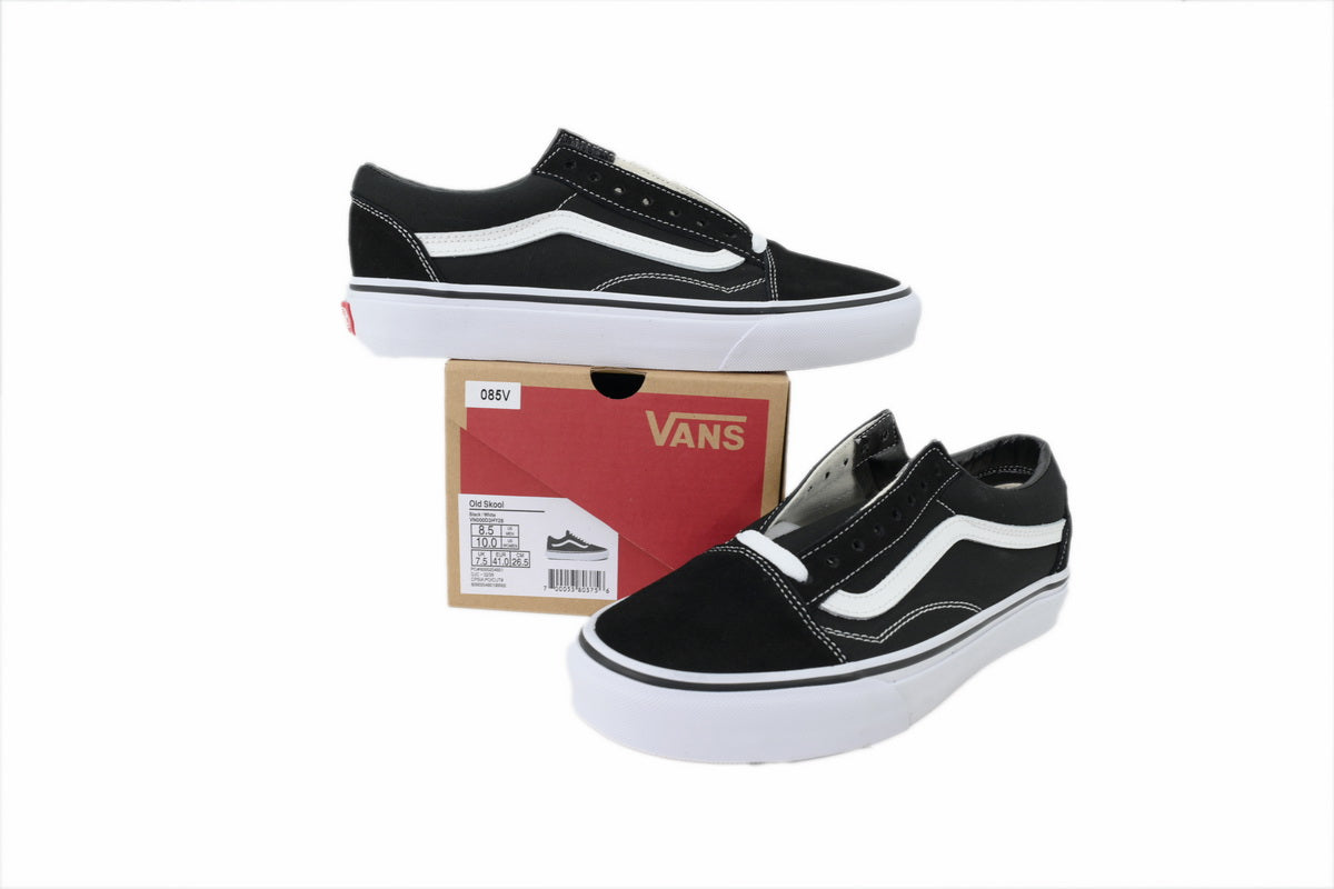 Vans Old Skool Black White Low-Top Sneakers