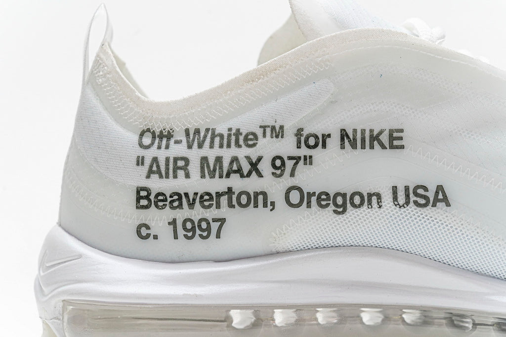 OFF-WHITE x Nike Air Max 97 All White