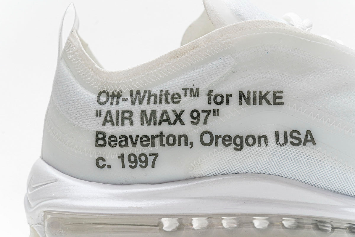 OFF-WHITE x Nike Air Max 97 All White