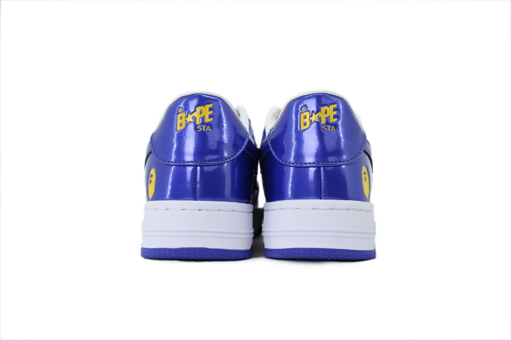 A BATHING APE BAPE Purple & Yellow Men's Sneakers