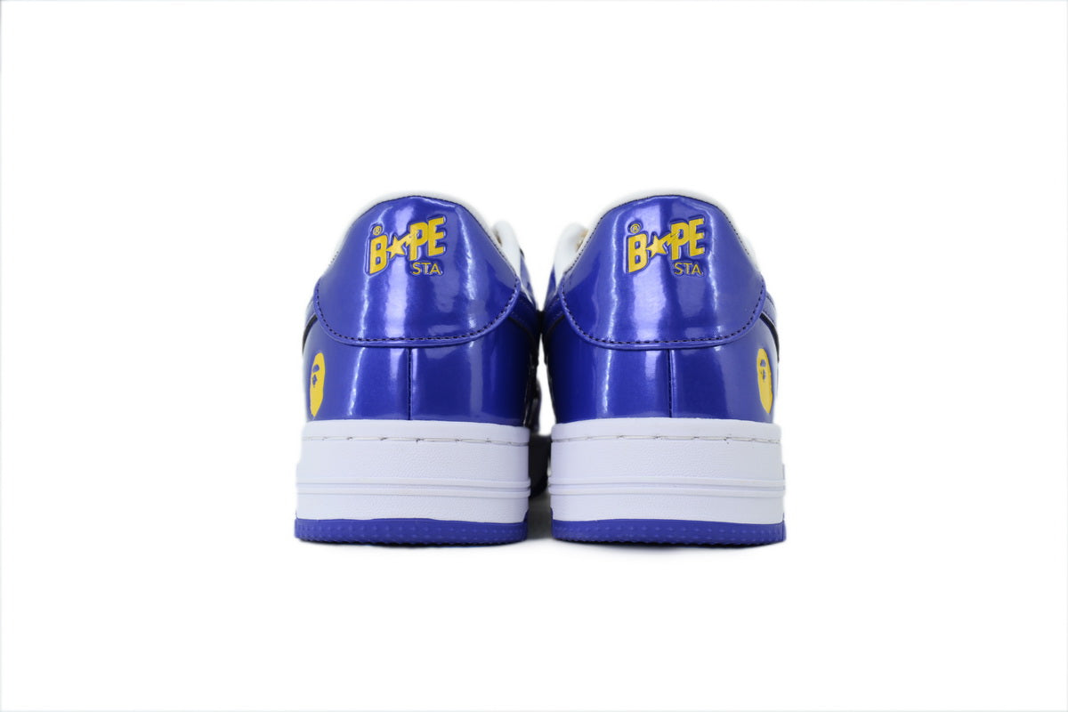 A BATHING APE BAPE Purple & Yellow Men's Sneakers