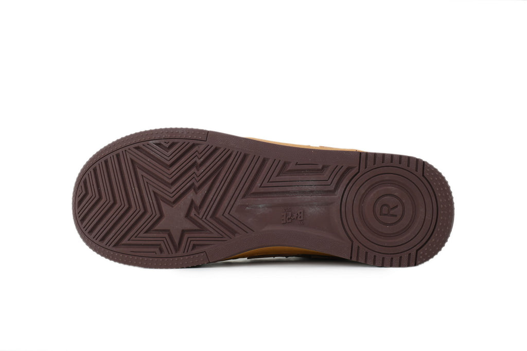 A BATHING APE BAPE Brown Men's Sneakers