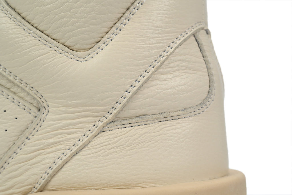 Rick Owens DRKSHDW x Converse TURBOWPN Mid Egret Leather Sneakers