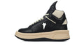 Rick Owens DRKSHDW x Converse TURBOWPN Black White Leather Sneakers