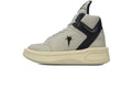 Converse x Rick Owens DRKSHDW TURBOWPN Oyster Black Leather Sneakers