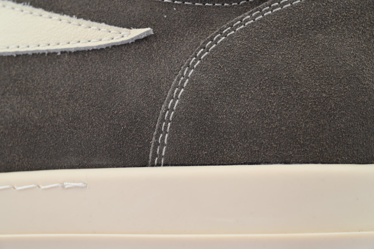 Rick Owens Vintage Low Mocha Brown Suede Sneakers