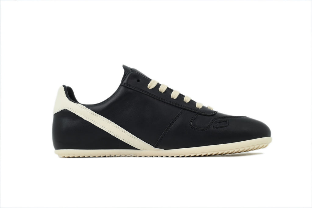 Rick Owens Concordians Minimal Sneakers – Black Milk