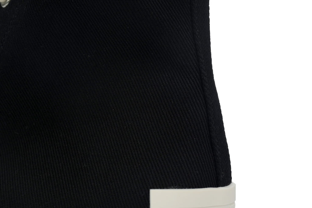 Rick Owens DRKSHDW Gethsemane High Black Milk Sneakers