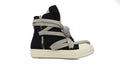 Rick Owens DRKSHDW Luxor Hexa High Black Canvas Sneakers