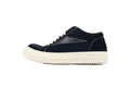 Rick Owens DRKSHDW Luxor Vintage Low Black Suede Sneakers