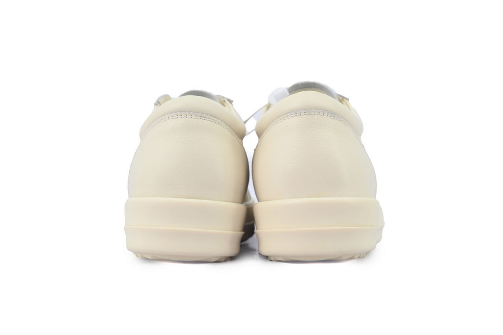 Rick Owens Women's Lido Vintage Low Milk Leather Sneakers